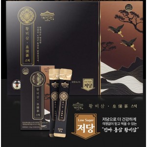 혜민원_황비삼 명천지삼 스틱 1개월 (30포) - 6년근 홍삼 저당제품