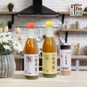더맑음 참기름&들기름 350ml 1+1