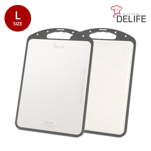 [디라이프] 에코스텐 양면 도마 L (DLA-CB46E)