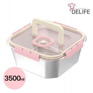 [디라이프] 셰프앤락 밀폐 용기 3500ml (DLA-CL3500ml)