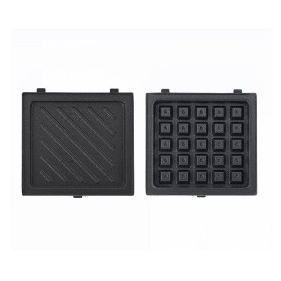 [보만] 2in1 간식메이커 아이보리 (샌드위치+와플 플레이트)