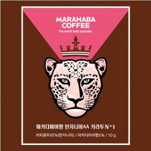 STN 마라하바 버라이어티 드립백 커피 10g*6개입 (탄자니아AA카라투) - 마카다미아향 NO.1