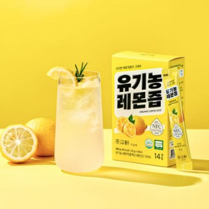 다정헌 유기농 레몬즙 NFC 착즙 유기농 레몬 에이드 레몬수 스틱 100%