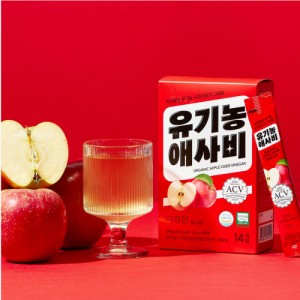 다정헌 유기농 애사비 자연발효식초 사과 에이드 애플사이다비니거 스틱 100%