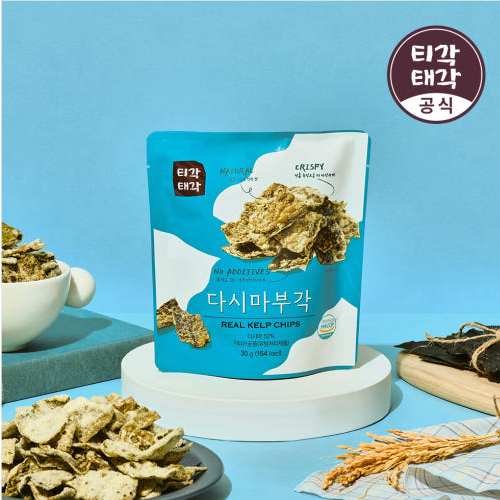 속초 티각태각 바삭한 다시마부각 30g 1봉 [원산지:상세설명에 표시]
