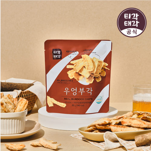속초 티각태각 바삭한 우엉부각 30g 1봉 [원산지:상세설명에 표시]
