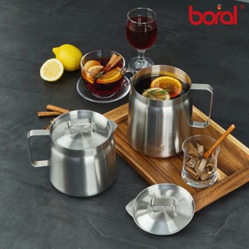[보랄] 스테인레스 스틸 케틀팟 1.5L (BR-KTP15L)