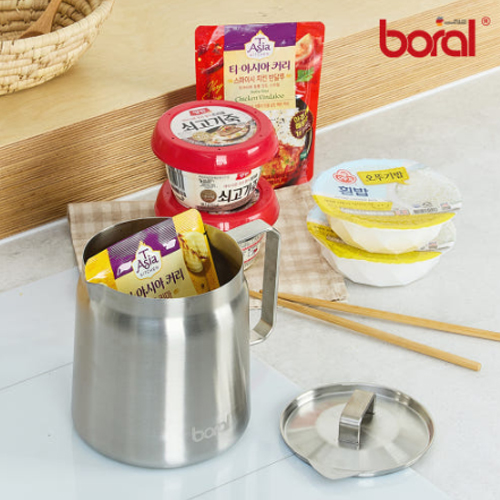 [보랄] 스테인레스 스틸 케틀팟 1.5L (BR-KTP15L)