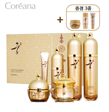 [코리아나] 로댕 궁 고흔 6종 세트 (본품 6종+증정용 3종) + 쇼핑백 포함