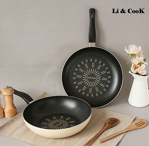 [리앤쿡] 노르딕 IH 프라이팬 2종(팬28cm, 웍28cm)
